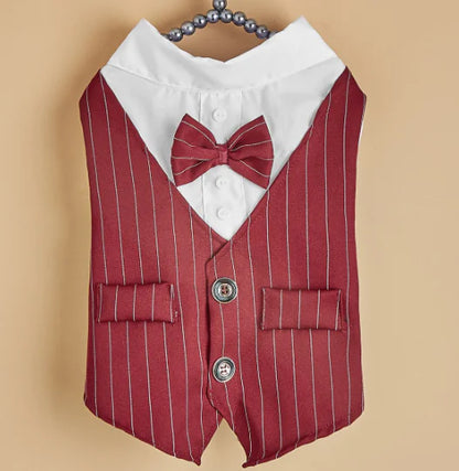 Simple Fashionable Pet Dog Shirt Suit